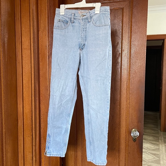 GUESS by Georges Marciano light Jeans Style 1015 Womens 29 Zip Ankle USA vintage - Picture 4 of 6